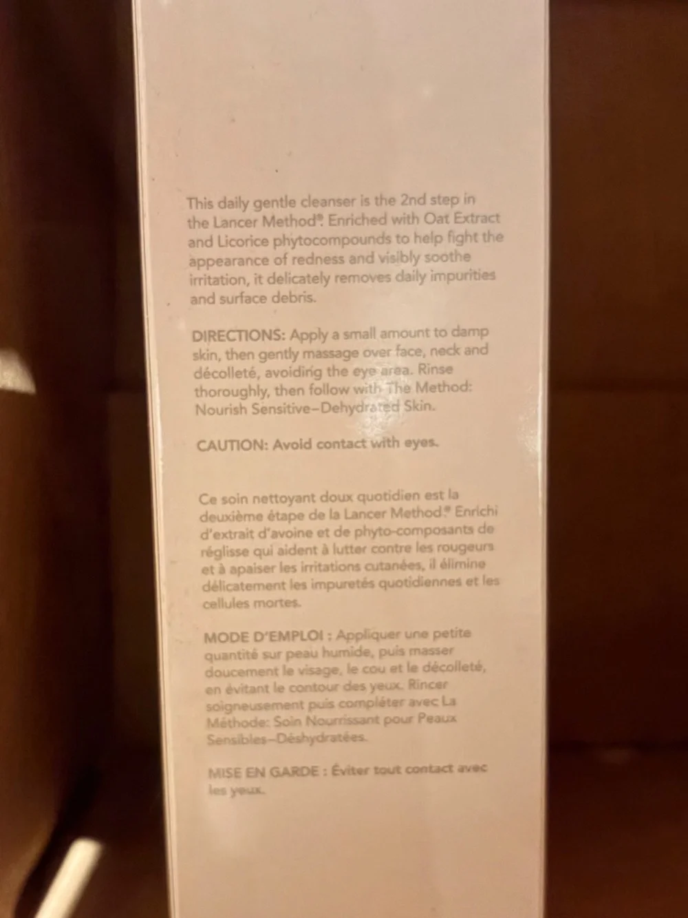 Lancer The Method: Cleanse (Sensitive-Dehydrared Skin)